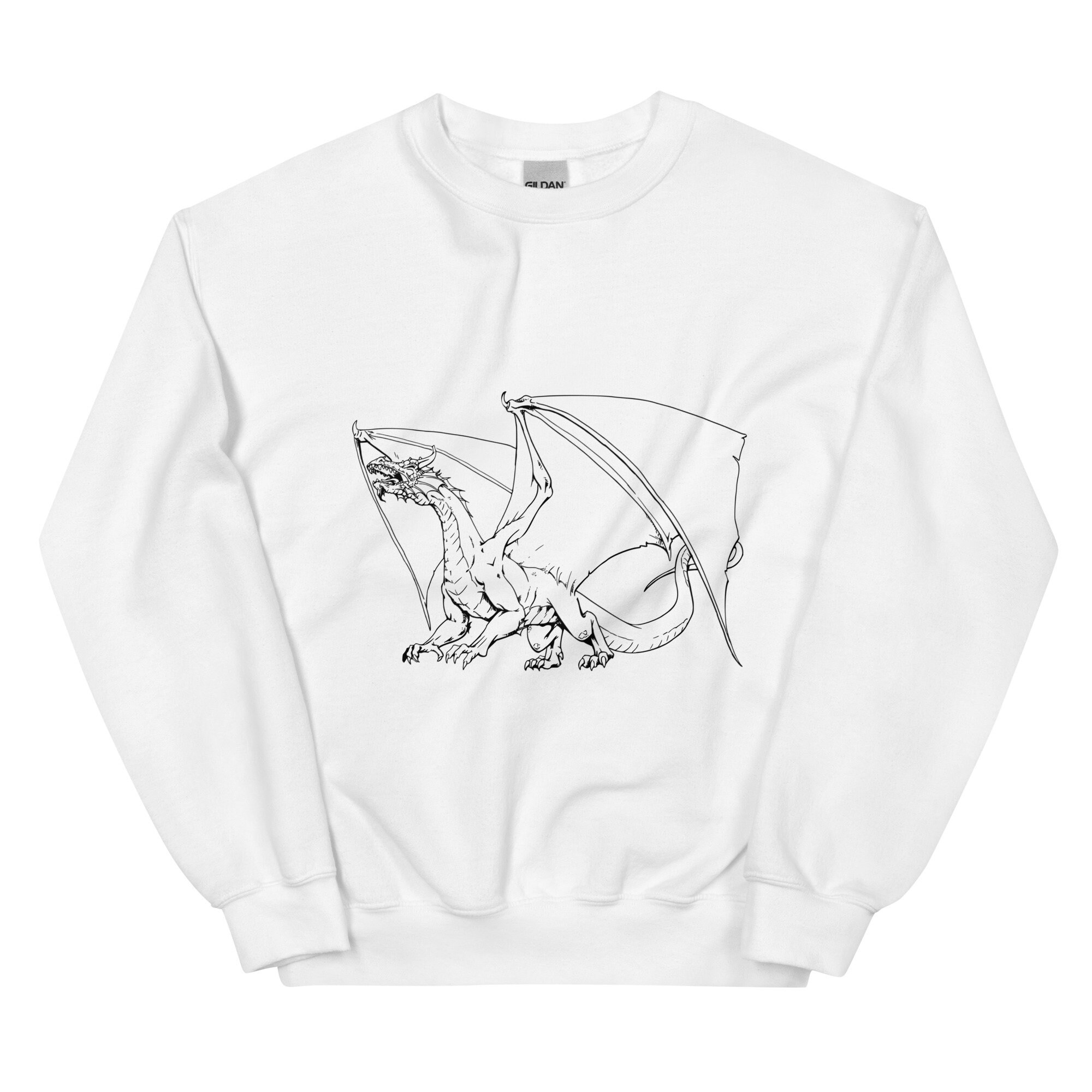 Vintage Rare Dragon Sweater Dragon Dark Academia Unisex Etsy