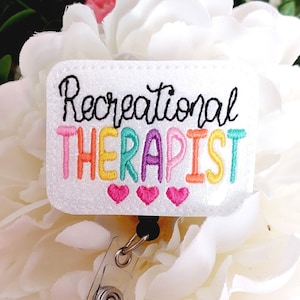 Recreational Nurse Badge Reel, Retractable Reel , ID Holder, Medical Badge Real, for Nurses Uniform