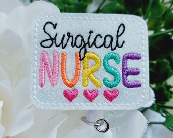 Certified Surgeon Babysitter Badge Reel, Cute Badge Reel, Nurse