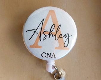 Carrete de insignia personalizado, titular de identificación de carrete de insignia de enfermera personalizado