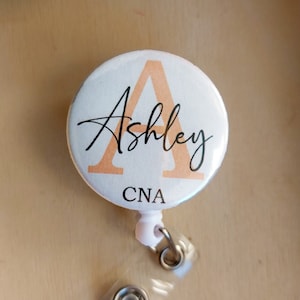 Personalisierte Badge Reel, benutzerdefinierte Krankenschwester Badge Reel ID-Halter