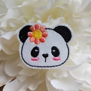 Cute Panda Badge Reel, Retractable Reel , ID Holder, Medical Badge Real, for Nurses Uniform