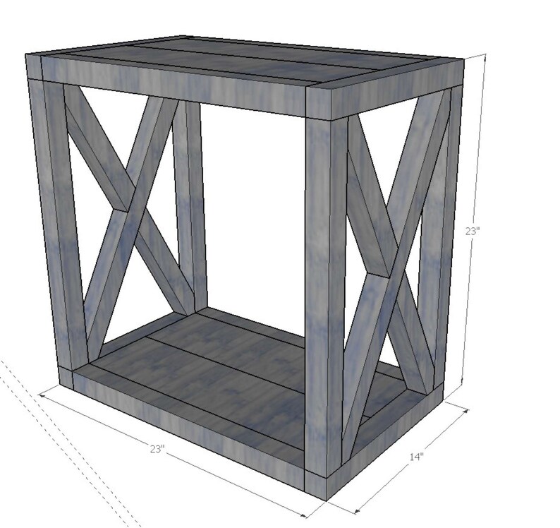 Side Table PLANS - DIY ,sofa Table End Table - Instant PDF Download - Etsy