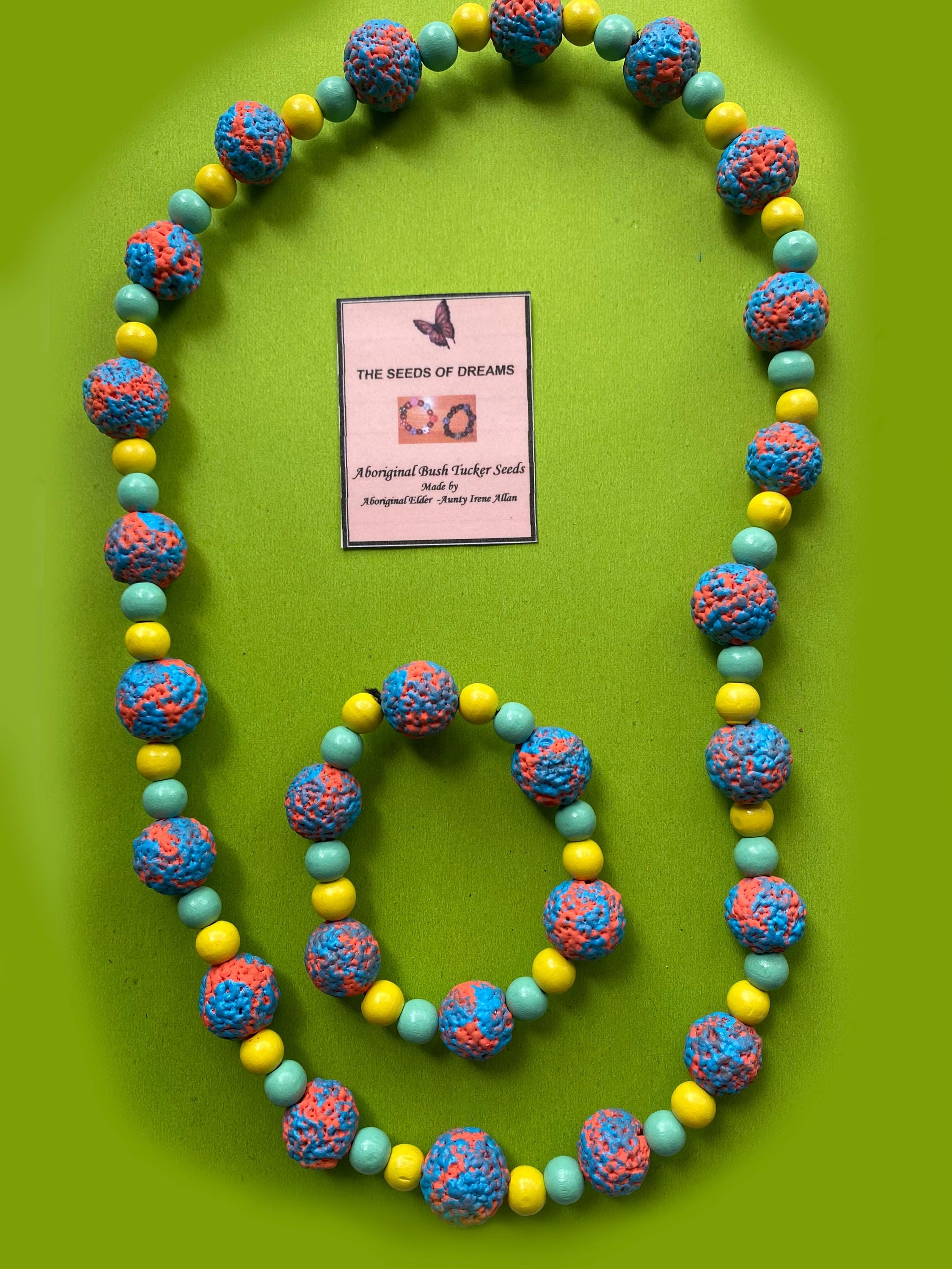 Australian Aboriginal Necklace ヴィンテージアボリ Aboriginal