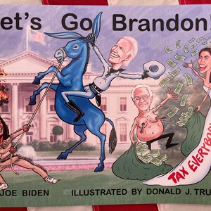Let&#39;s Go Brandon! Funny Joe Biden Gag Book