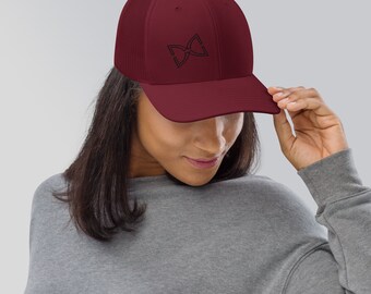 DG Outline Logo Trucker Cap - A Stylish Statement - Gamer Themed