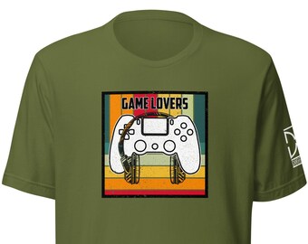 Game Lovers Unisex t-shirt - Gaming Shirt - Gamer T-Shirt - Game Shirt