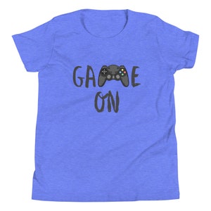 Game On Youth Short Sleeve T-Shirt - gamer shirt - gaming theme - game shirt