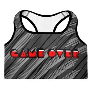 Gamer Padded Sports Bra