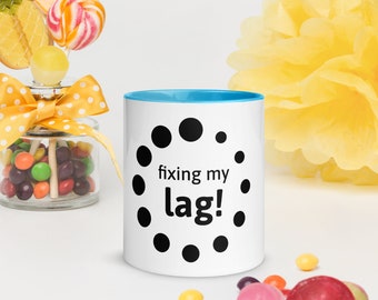 Fixing My Lag Mug with Color Inside - Sip in Style - Gamer Themed