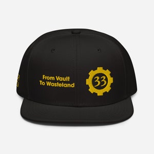 Vault to Wasteland Snapback Hat Fallout Series