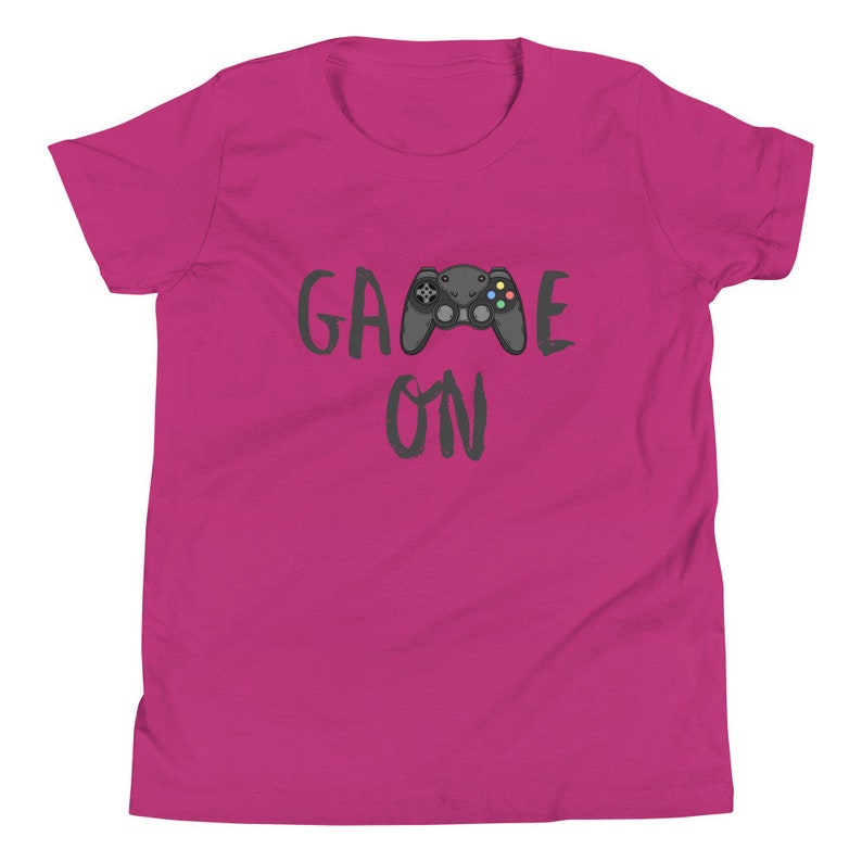 Game On Youth Short Sleeve T-Shirt - gamer shirt - gaming theme - game shirt