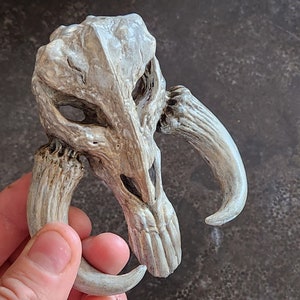 Mythosaur Skull 3D Resin Printed A Mandalorian-Inspired Masterpiece High-Quality Collectible for Sci-Fi Enthusiasts Star Wars afbeelding 1