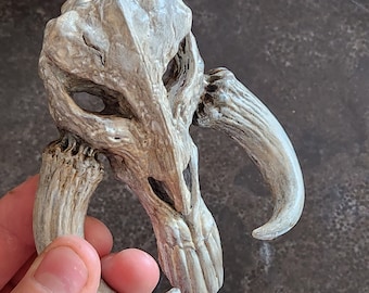 Mythosaur Skull - 3D Resin Printed - A Mandalorian-Inspired Masterpiece - High-Quality Collectible for Sci-Fi Enthusiasts - Star Wars