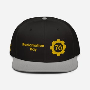 76 Vault Fallout Snapback Hat