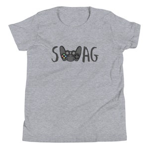 SWAG Youth Short Sleeve T-Shirt Black Text - gamer shirt - game shirt - gamer gear