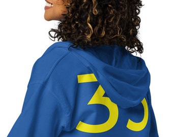 Fallout 33 Unisex heavy blend zip hoodie