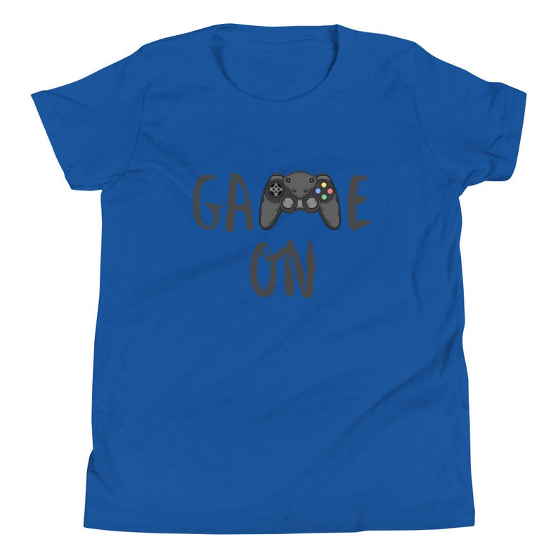 Game On Youth Short Sleeve T-Shirt - gamer shirt - gaming theme - game shirt