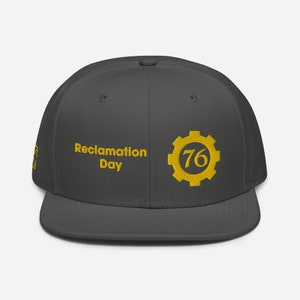 76 Vault Fallout Snapback Hat