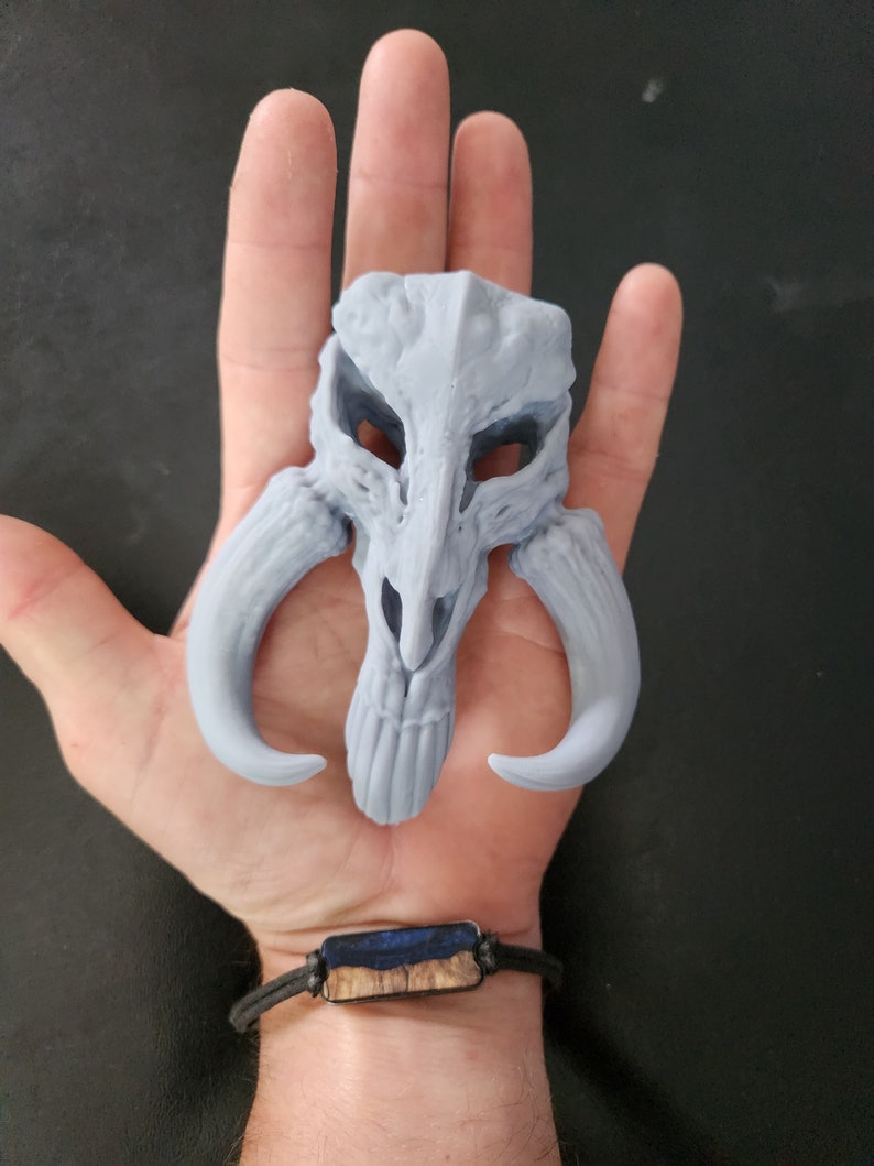 Mythosaur Skull 3D Resin Printed A Mandalorian-Inspired Masterpiece High-Quality Collectible for Sci-Fi Enthusiasts Star Wars image 7