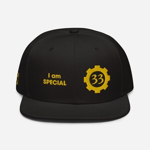 Special Vault 33 Snapback Hat Fallout Fans Must Have