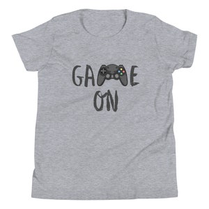 Game On Youth Short Sleeve T-Shirt - gamer shirt - gaming theme - game shirt