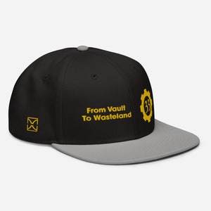Vault to Wasteland Snapback Hat Fallout Series