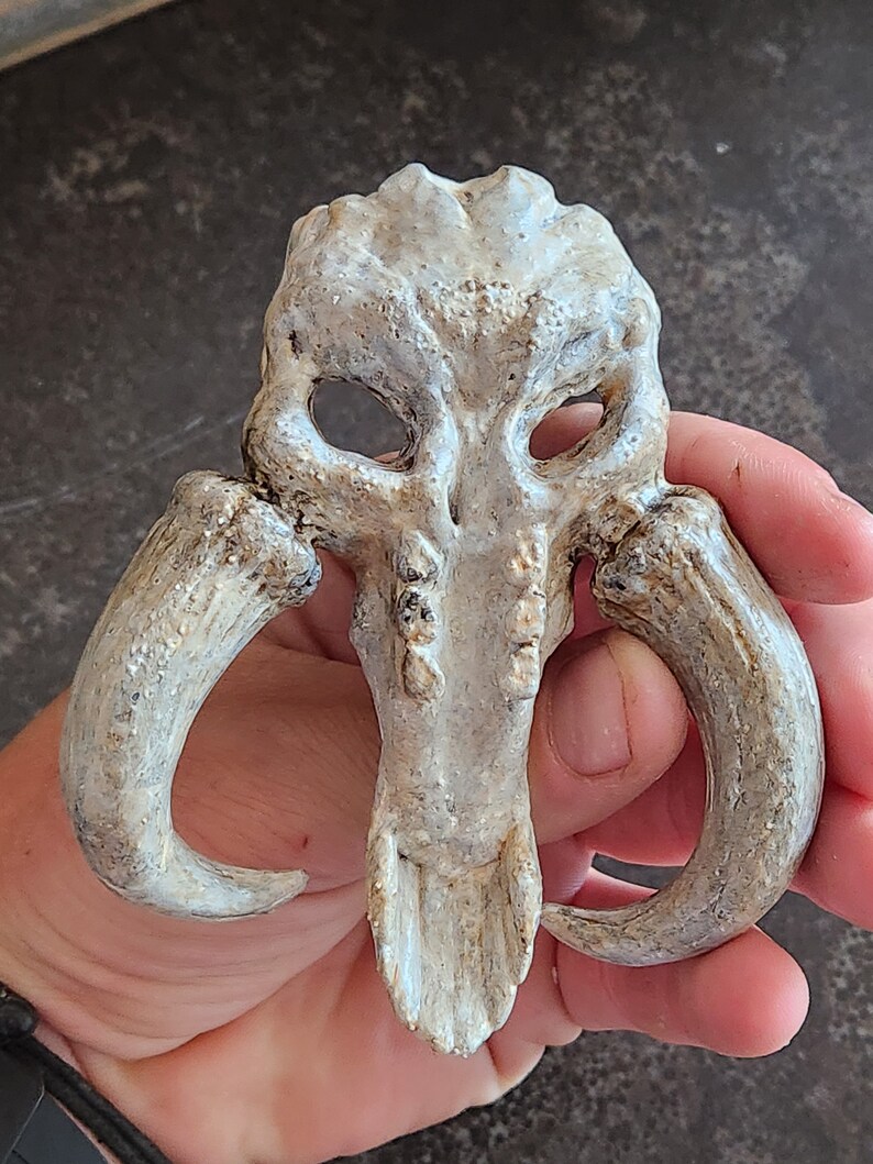 Mythosaur Skull 3D Resin Printed A Mandalorian-Inspired Masterpiece High-Quality Collectible for Sci-Fi Enthusiasts Star Wars afbeelding 4