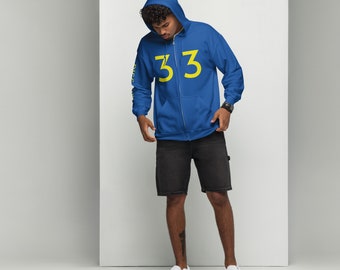 Fallout Special Unisex zware mix hoodie met rits