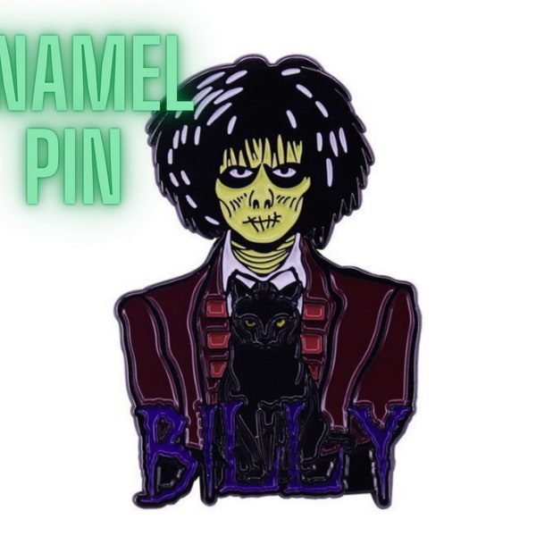 Billy Hocus Pocus Enamel Pin Gifts For Movie Enthusiasts Friends Family Halloween Accessories Party Gifts