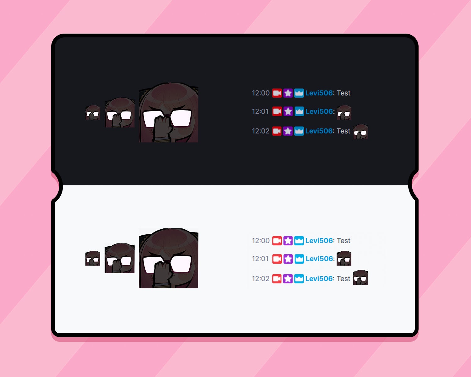 Anya Animated Emotes Pack 02 Emot Twitch - Etsy