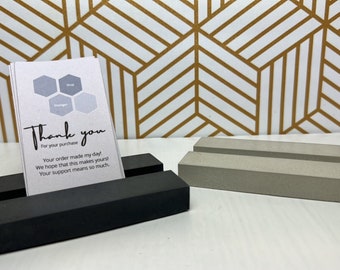 Concrete Business Card holder