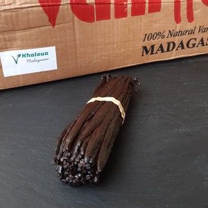 40 Vanilla Bourbon Madagascar 10-12 centimeters