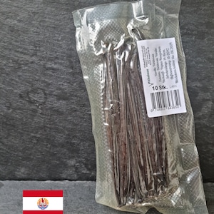 Vanilla beans Tahiti Tahitensis 14-16 cm