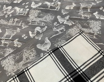 Chicken print throw blanket