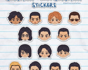 Judgment Chibi Stickers (TRACKED SHIPPING)