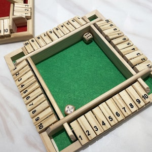 Shut The Box Game #1-12 premium