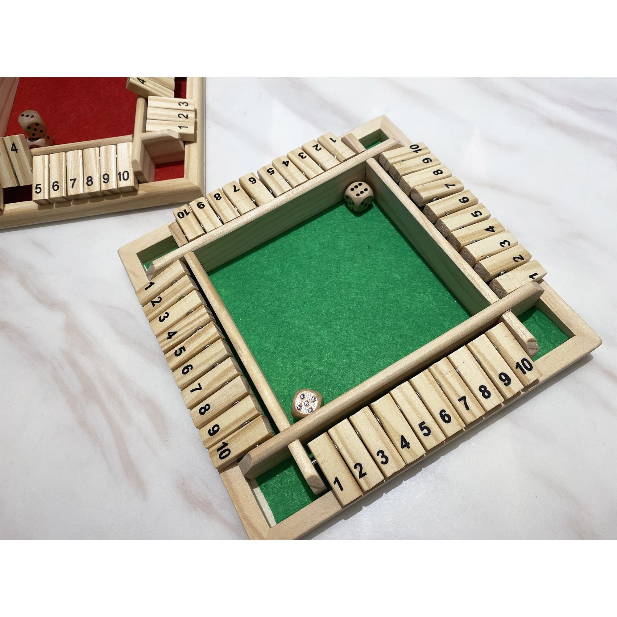 Tableau de puzzle, table de puzzle de 1 500 à 2 000 pièces avec tiroirs de  rangement 35'' x 27'', fait à la main aux États-Unis sans pieds, cadeaux de  Noël -  France
