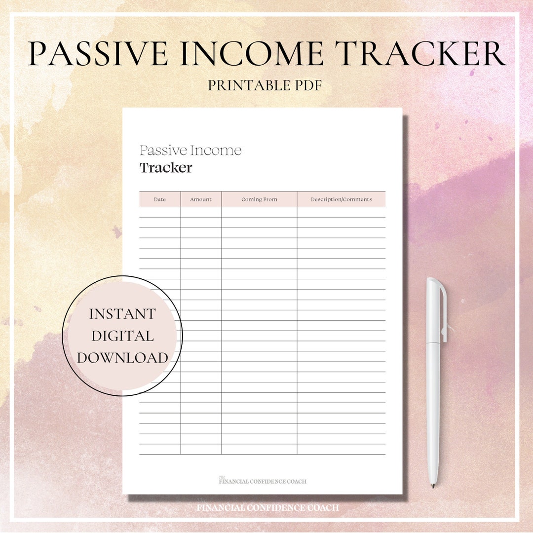 Passive Tracker Asset Tracker Passive Etsy