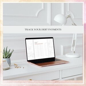 Debt Payoff Tracker, Debt, Debt Pay Off, Debt Payment Tracker, Debt Repayment, Debt Payoff Spreadsheet, Debt Repayment Spreadsheet image 3