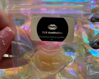 20 branded arnica lip balms (lip shaped)