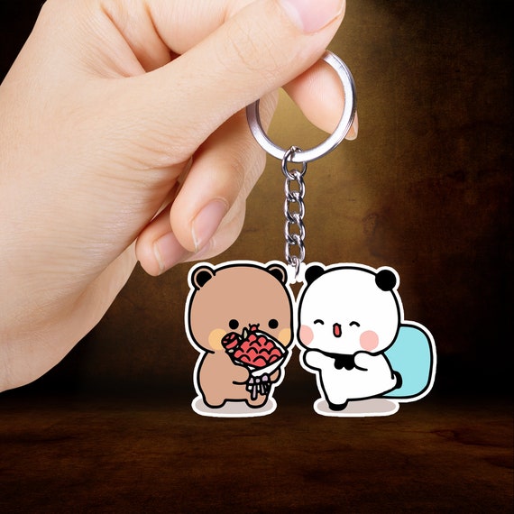 Bubu Welcome Dudu Coming Home Keychain, Gift for Anyone, Gift for Bubu Dudu  Bear Lovers -  Norway