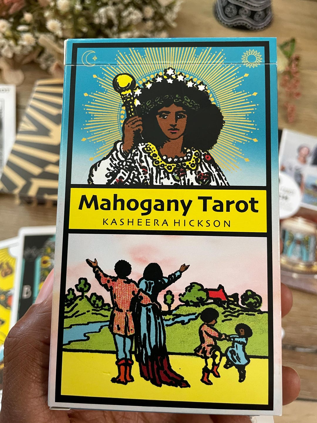 【正規品】Mahogany Tarot（英語版) Mahogany Tarot Deck, Tarot Deck With Guidebook, 78 Tarot
