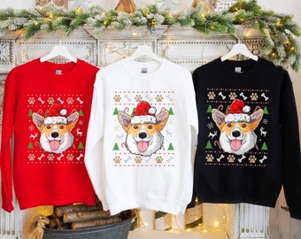 Corgi Christmas Sweat | Corgi Ugly Christmas Sweater | Corgi Christmas | Corgi Gifts | Christmas Sweater