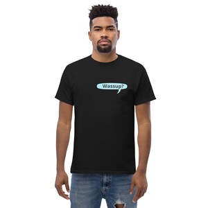 Wassup Unisex Classic Tee - Shirt, T Shirt, Grindr dialogue, LGBT Shirt, Gay Shirt, Gay Clothing