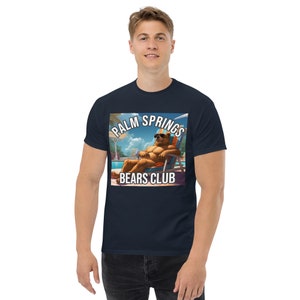 Palm Springs Bear Shirt - Gay Bear | Gay Daddy | Gift For Boyfriend | Gift For Friend | Alpha Male Shirt | Bear Pride | Gay Clothes