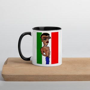 Gay Coffee Cup - ITALIAN PRIDE - Gay Coffee Mugs | Pride Coffee Mug