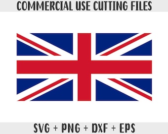 UK Flagge SVG, Union Jack SVG, Großbritannien Flagge svg Schnittdatei, Vereinigtes Königreich Flagge png Cricut Design, Silhouette-Design, digitaler Download