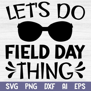 Funny Field Day 2025 SVG: School Game Day-ontwerp (digitale bestanden)