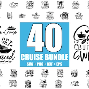 Cruise SVG Bundle: Vacation Designs for Cricut (Digital Download)